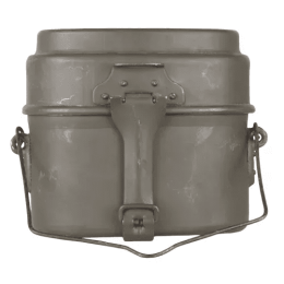 Hungarian Army 2 -Pc Mess Kit Used - Olive Drab
