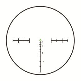 Maku metal sight 4x32 eating chicken outdoor sports quadruple lens (Option: HY9114 2style)