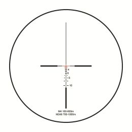 Maku metal sight 4x32 eating chicken outdoor sports quadruple lens (Option: HY9113 1style)
