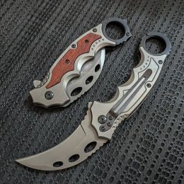 Folding Claw Knife High Hardness Folding Knife Portable Multi-Function Split Express Knife (Option: Folding knife)